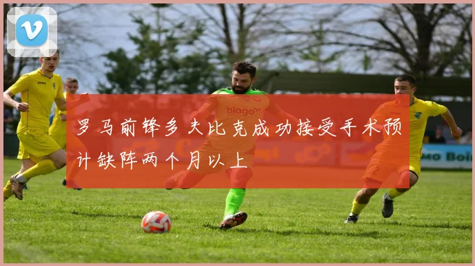 罗马前锋多夫比克成功接受手术预计缺阵两个月以上